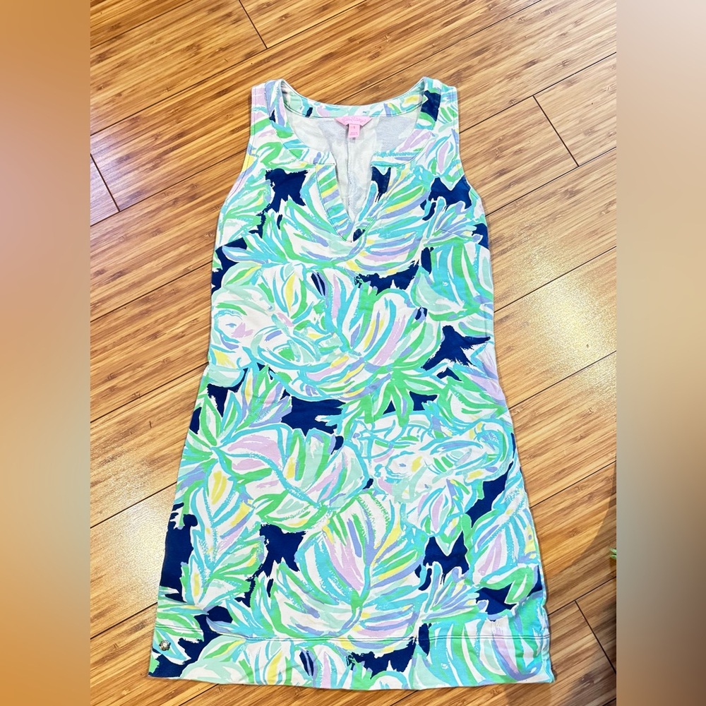 EUC Bright and Comfy Shift Pullover Dress